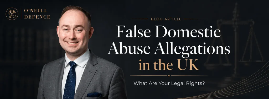 False Domestic Abuse Allegations
